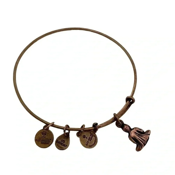 Alex And Ani Buddha Bronze tone Expandable bracelet - Picture 2 of 2